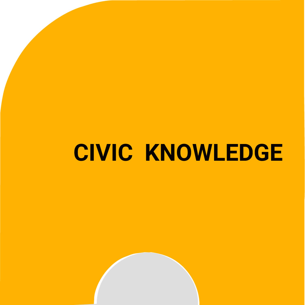 Civic Knowledge Puzzle Piece