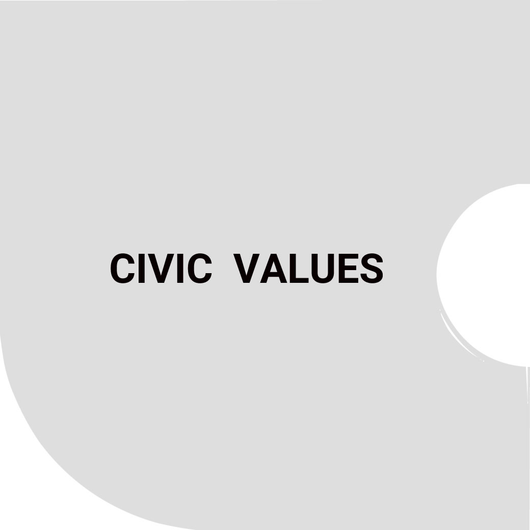 Civic Values Puzzle Piece