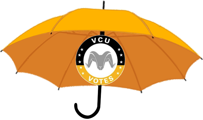 VCUVotes Umbrella