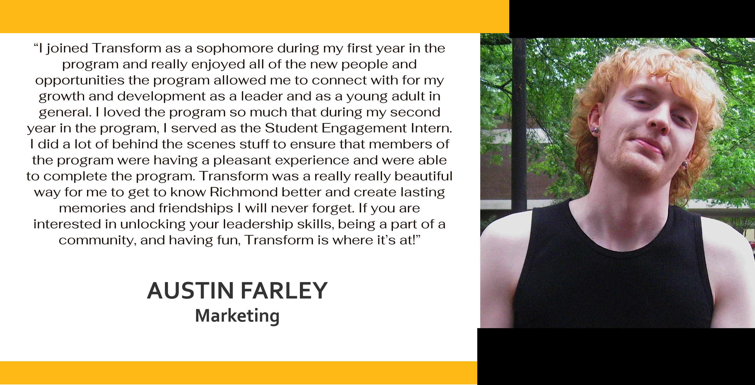 FarleyA transformative stories